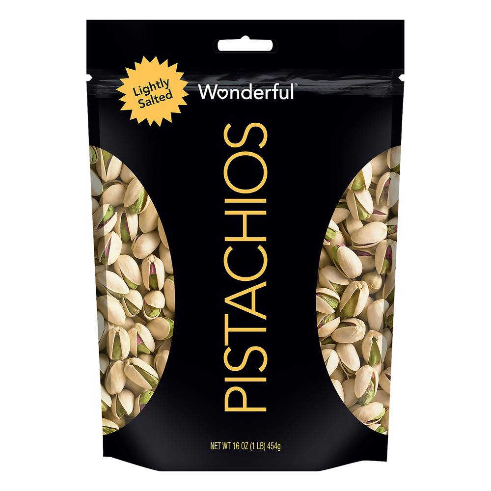 Wonderful Pistachios, Lightly Salted (16 oz)