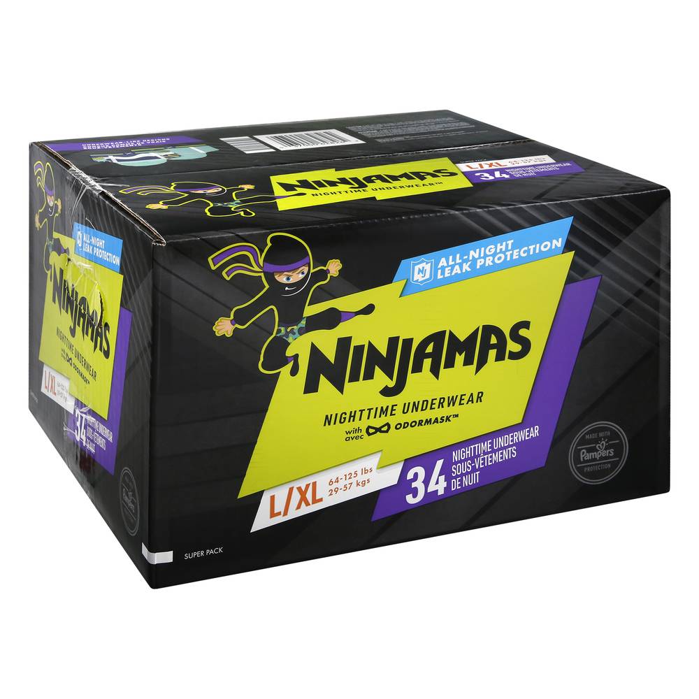 Pampers Ninjamas Nighttimeunderwear (l-xl)