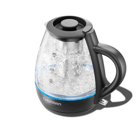 Chefman Rapid-Boil Electric Kettle With Tea Infuser