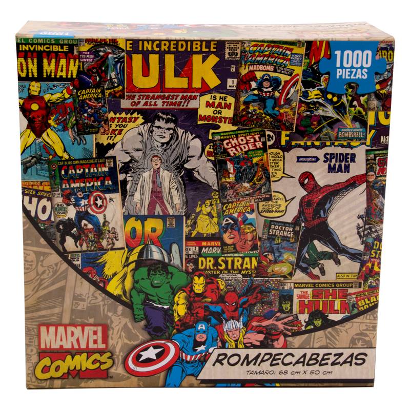 Novelty rompecabezas marvel comics