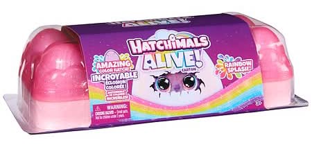 Hatchimals Rainbow Splash Egg Carton Toy (10 ct)
