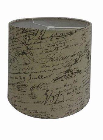 Hometrends Lamp Shade Script Print (1 unit)