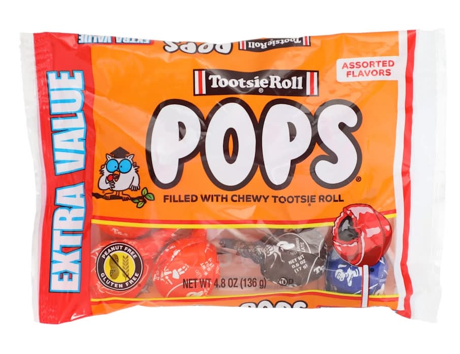 Tootsie Roll Pops Lollipop With Filled Center, Assorted (4.8 oz, 8 ct)