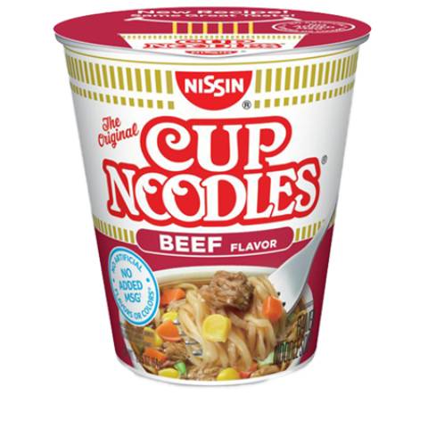 Cup Noodles Beef 2.25oz