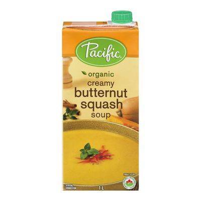 Pacific soupe crémeuse à la courge musquée biologique (1 l) - organic butternut squash soup (1 l)