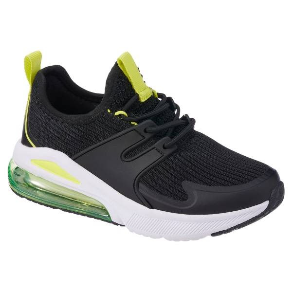 Mta Sport Boys Athletic Westie, Black/Lime, Size 12 B