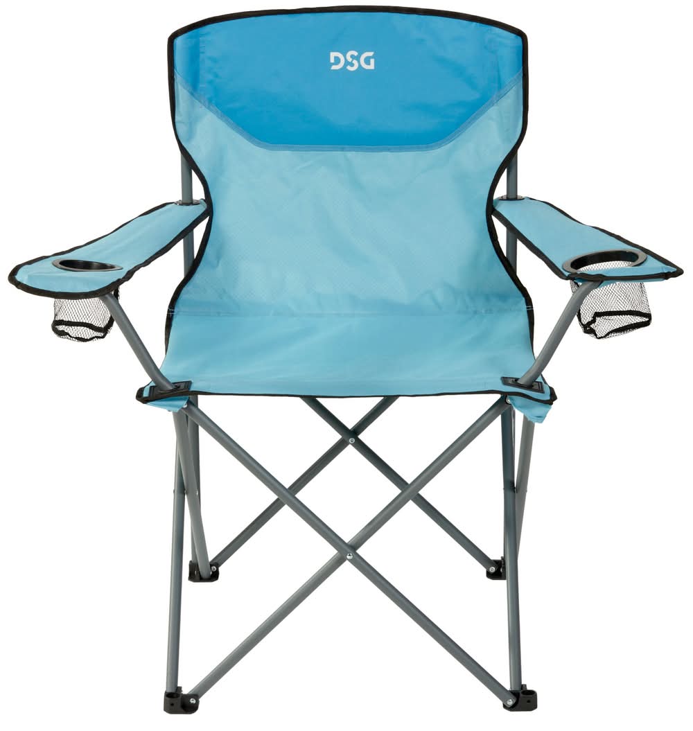 DSG Folding Chair, Oversized, Light Blue