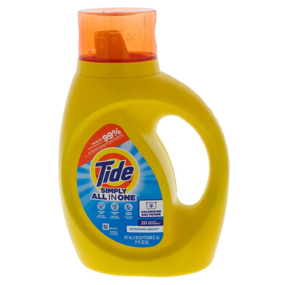 Tide Simply All In One Détergent lessive