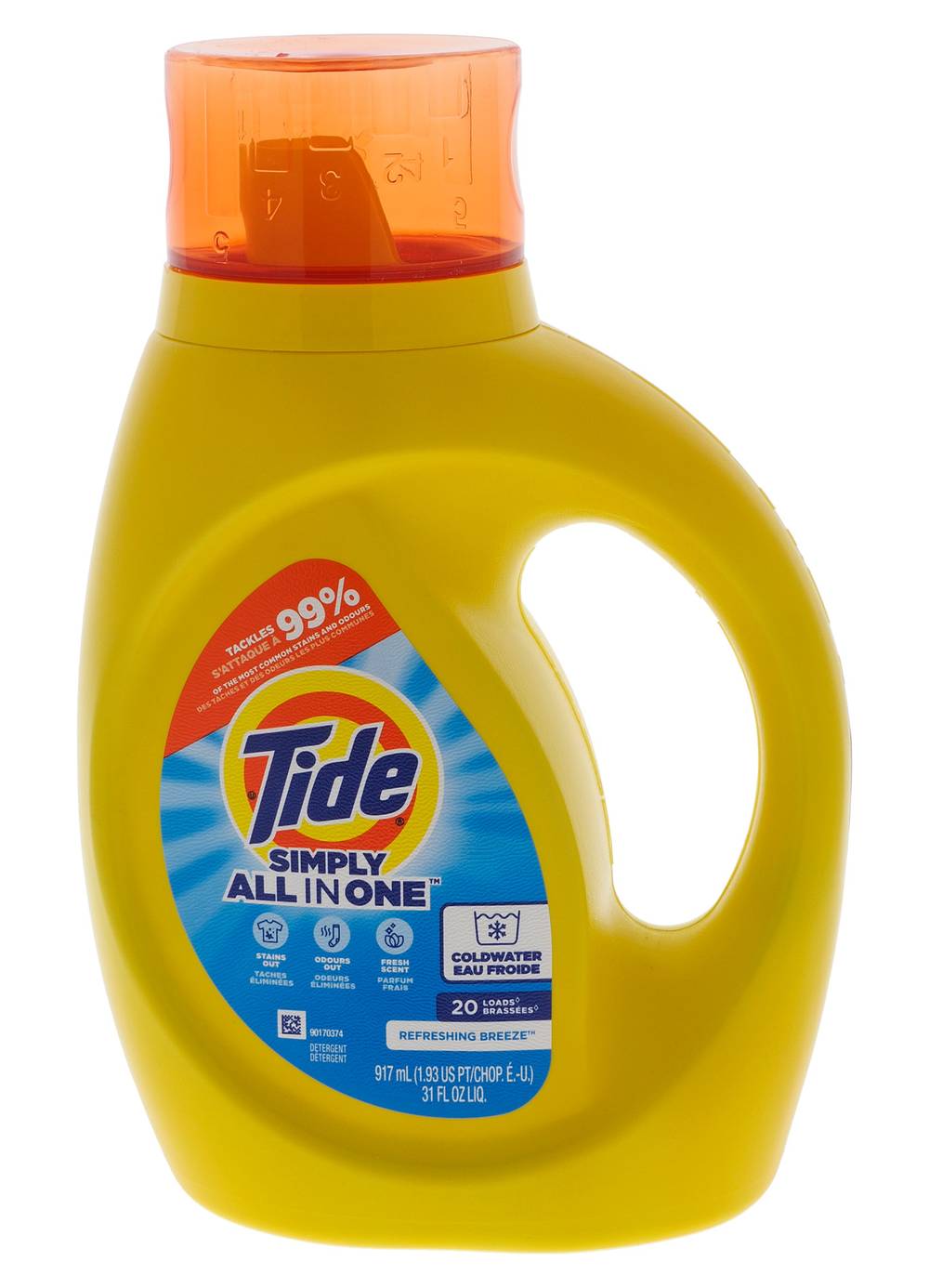 Tide Simply All in One Laundry Detergent (947 ml)