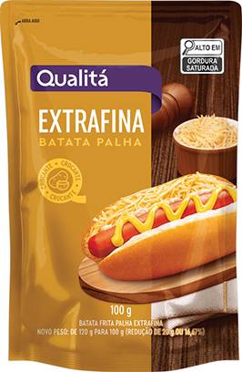 Qualitá batata palha extrafina (100 g)