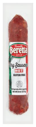 Fratelli Beretta Dry Sausage, Hot (8 oz)
