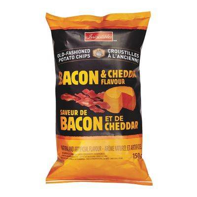 Irresistibles Bacon and Cheddar Old Fashioned Chips (150 g)