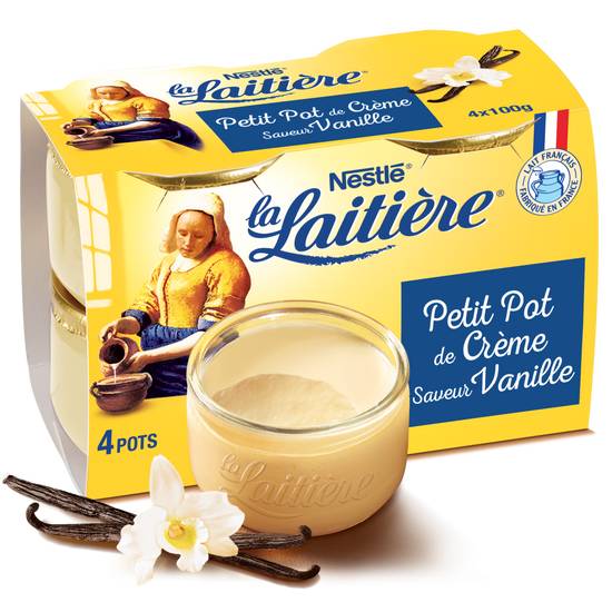 LOT DE 4 - GERLINEA - Crème Repas minceur Vanille - boite de 18