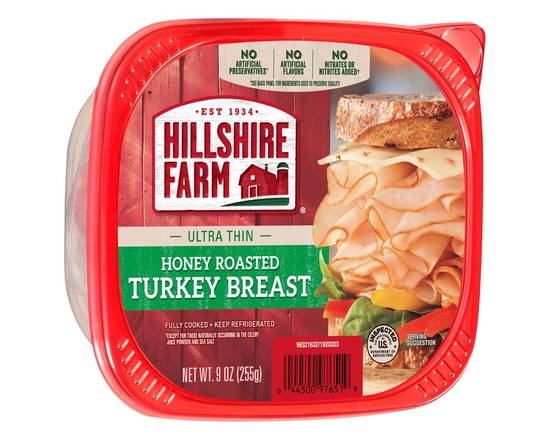 Hillshire Farm · Ultra Thin Honey Roasted Turkey Breast (9 oz)