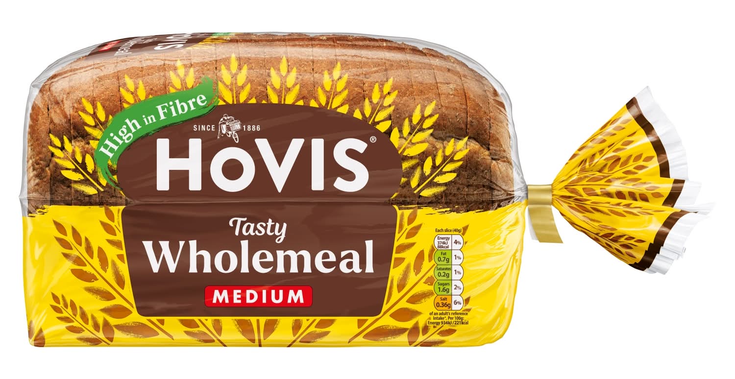 Hovis Tasty Wholemeal Medium Sliced Bread (800g)