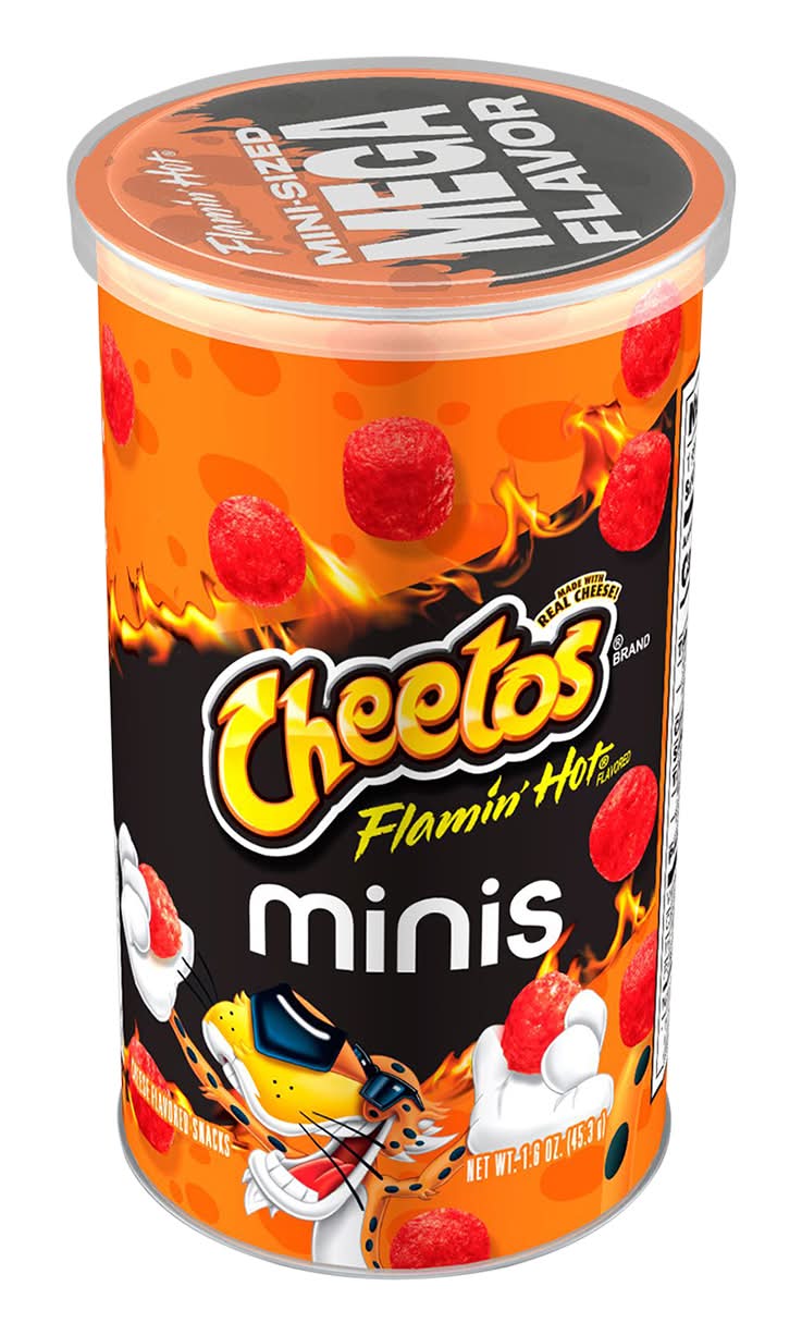 Cheetos Minis Snacks, Flamin' Hot Cheese (1.5 oz)