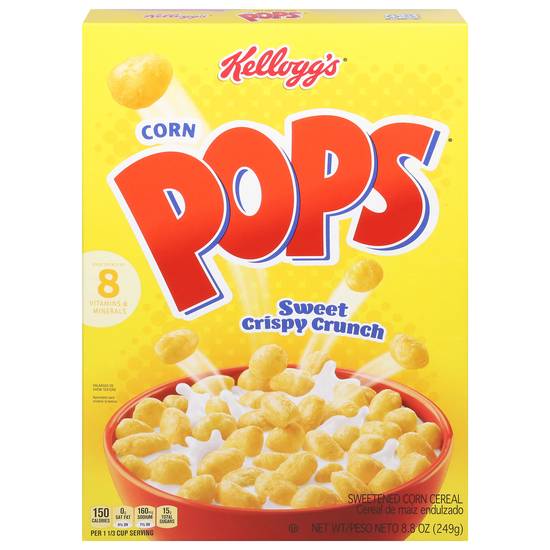 Kellogg's Sweet Crispy Crunch Pops Cereal (sweetened corn)