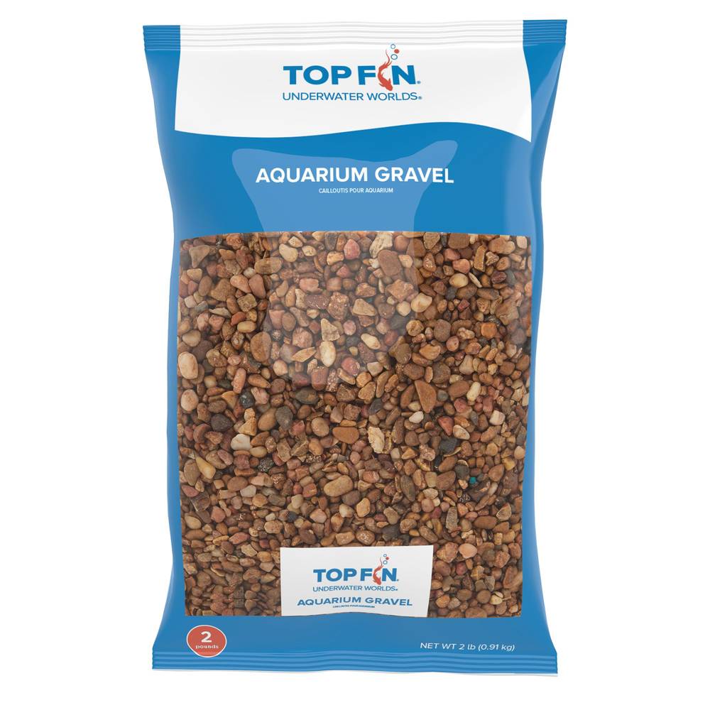 Top Fin® Premium Quality Aquarium Gravel - Pebble Beach (Size: 2 Lb)