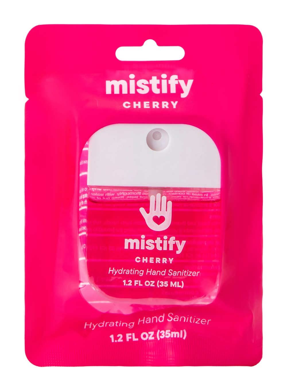 Mistify Cherry Hydrating Hand Sanitizer 1.2oz Cherry