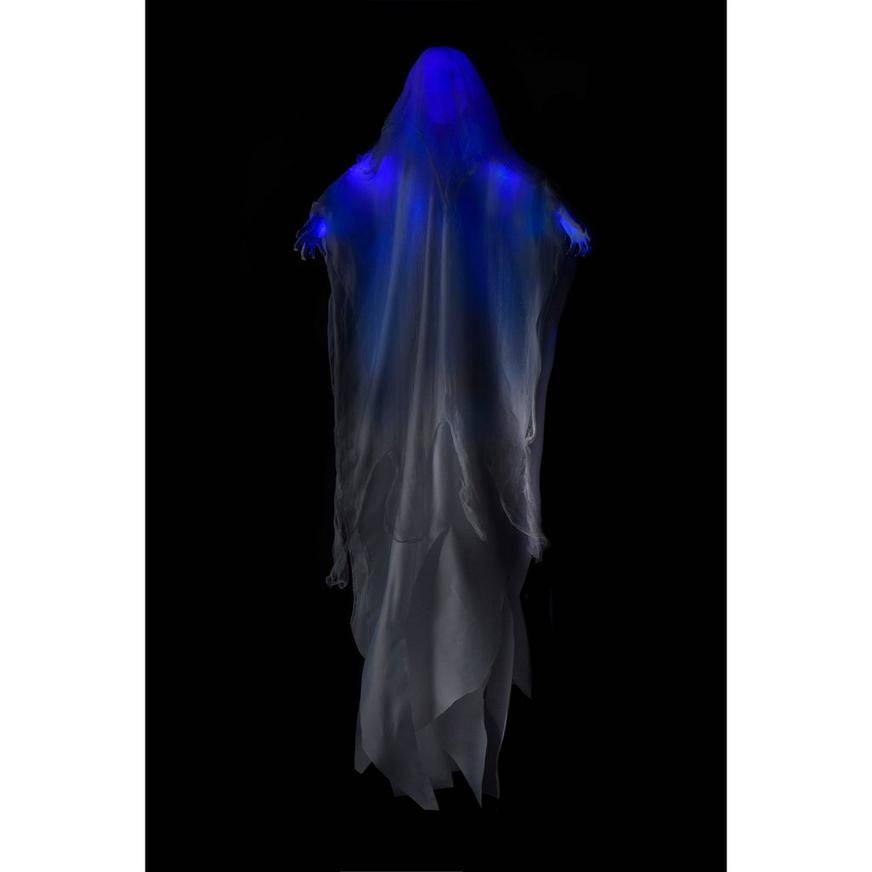 Party City Light-Up Flying Ghost Hanging Halloween Decoration