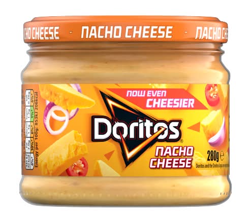 Doritos Nacho Cheese, Now Even Cheesier Dip (280g)