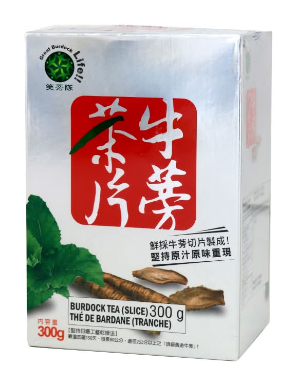 笑蒡隊-牛蒡茶片(300g/盒)