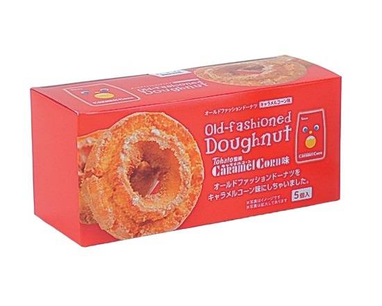 【菓子】オールドファッションドーナツキャラメルコーン