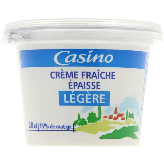 Casino Crème épaisse légère - 15% m.g. 20cl