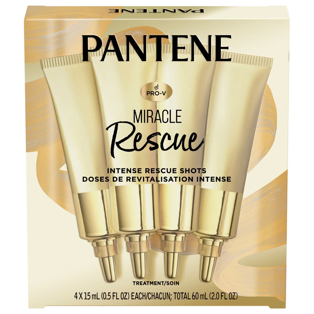 Pantene Miracle Rescue Intense Rescue Shot Treatment Ampoules (2 fl oz)
