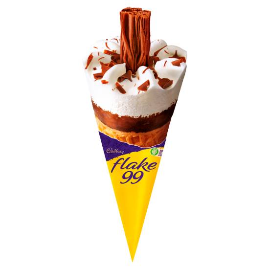 Cadbury Flake 99 Biscuit Cone Ice Cream (125ml)