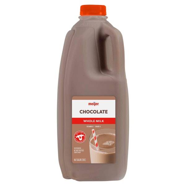 Meijer Whole Chocolate Milk (1/2 gal)
