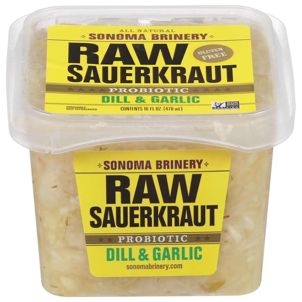 Sonoma Brinery Sauerkraut Dill & Garlic (2.18 lbs)