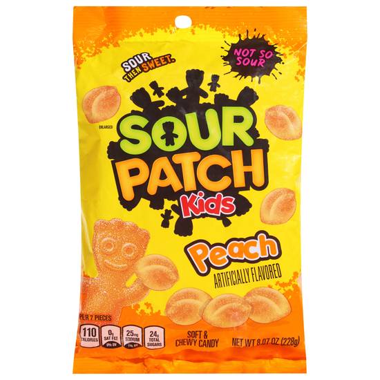 Sour Patch Kids Soft & Chewy Peach Candy