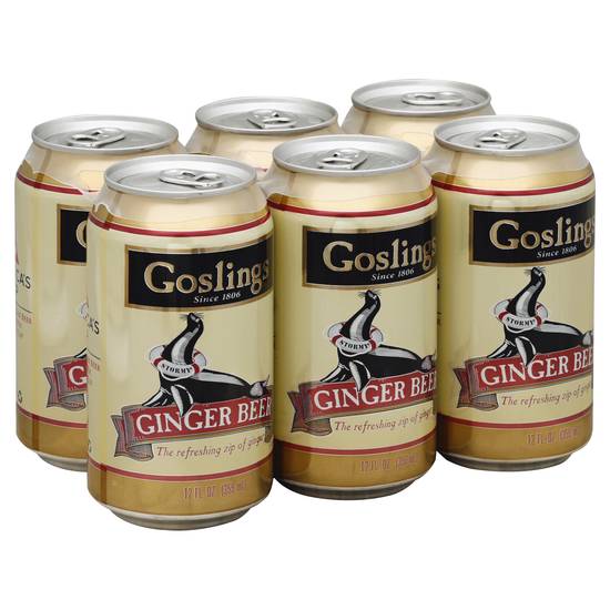 Goslings Ginger Beer (6 ct, 12 fl oz)