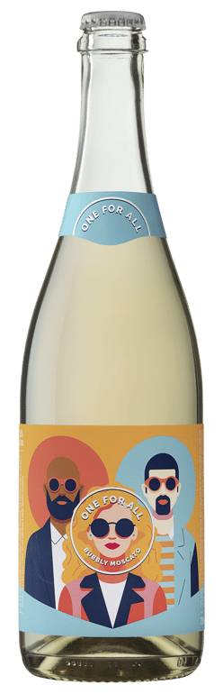 One For All Bubbly Moscato 750Ml