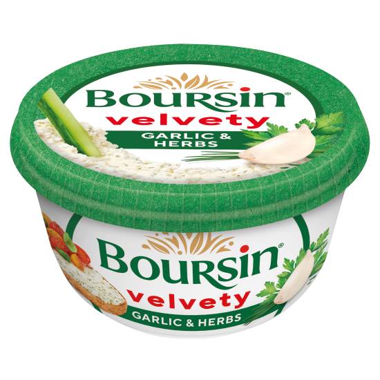 Boursin Velvety Garlic & Herbs Whipped Soft Cheese