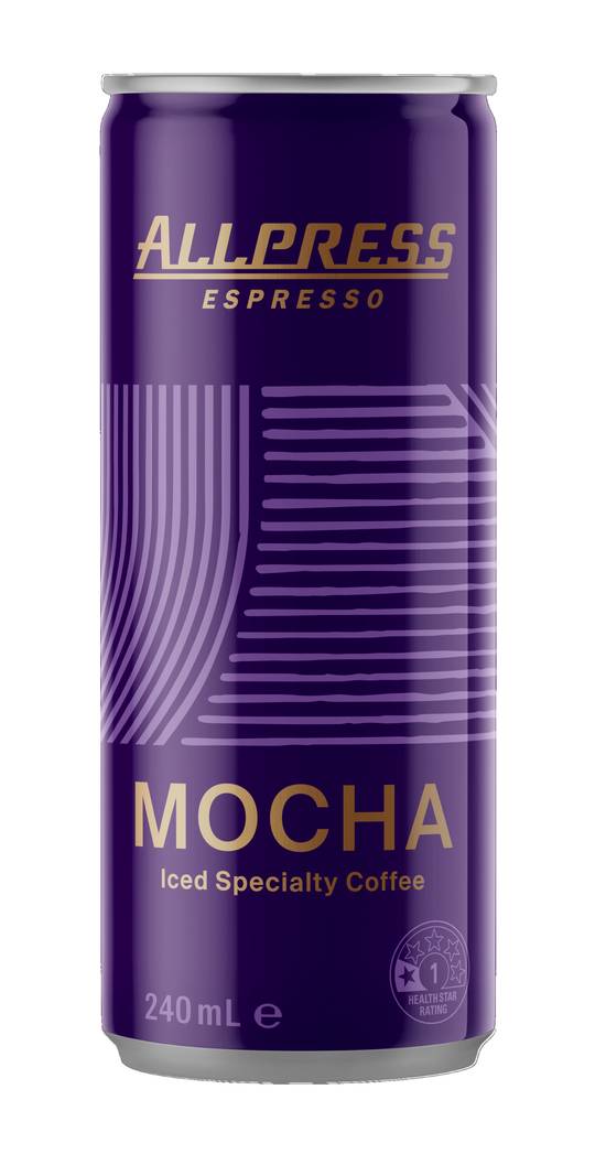 Allpress Espresso Iced Coffee Mocha 240ml
