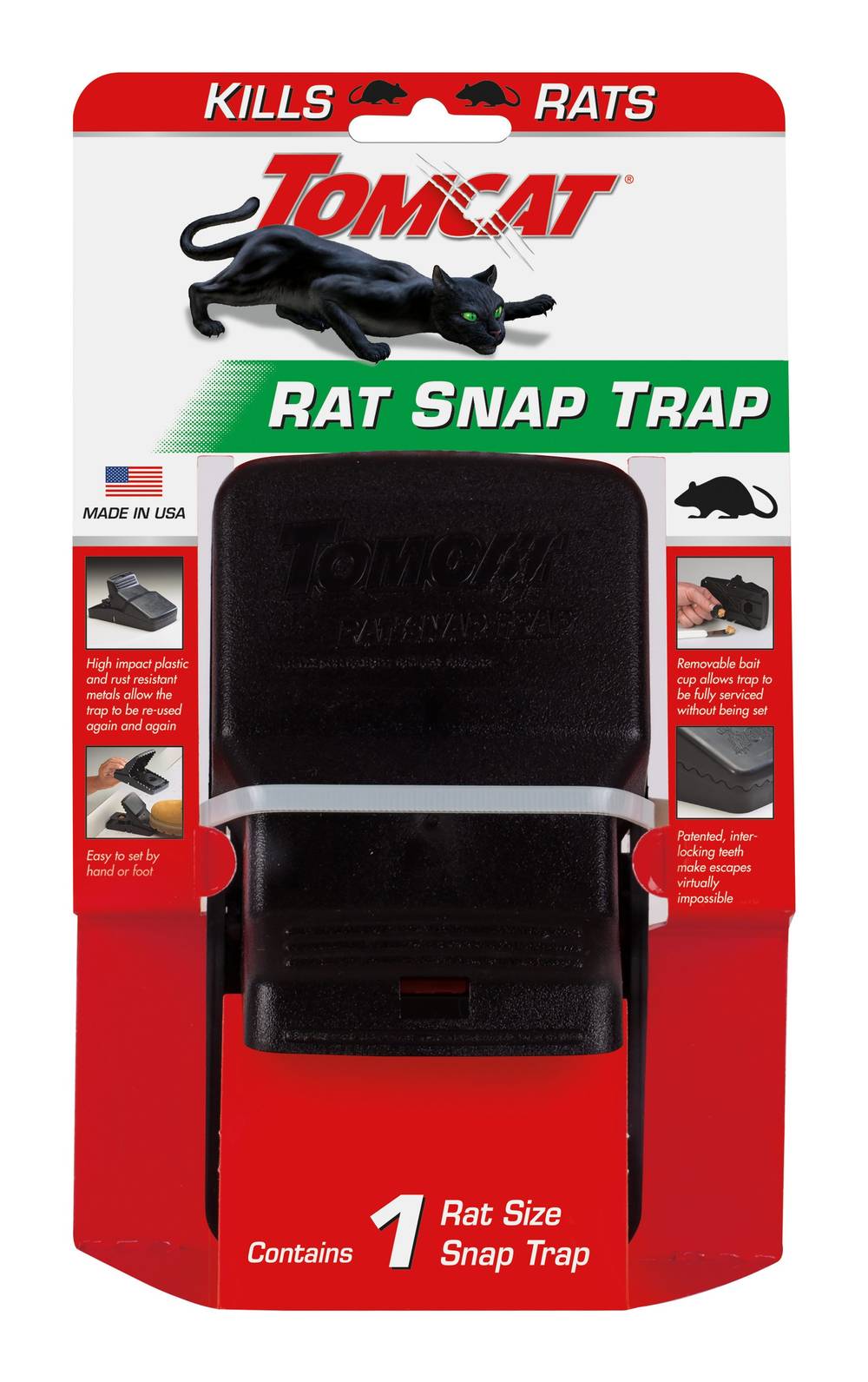 TOMCAT Rat Snap Trap Rat Killer | 0361720