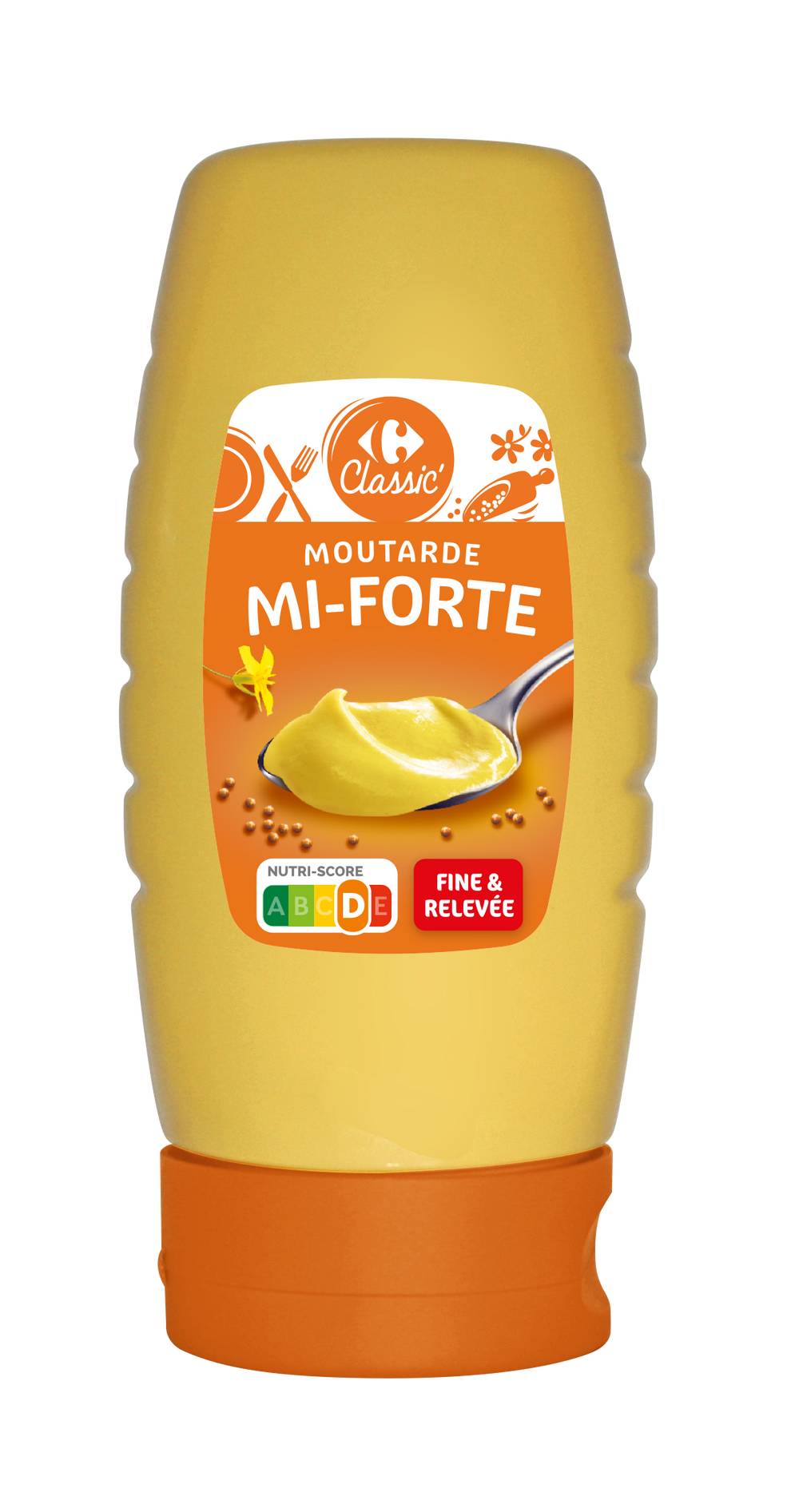Carrefour Classic' - Moutarde mi-forte (370g)
