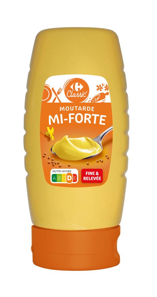 Carrefour Classic' - Moutarde mi-forte