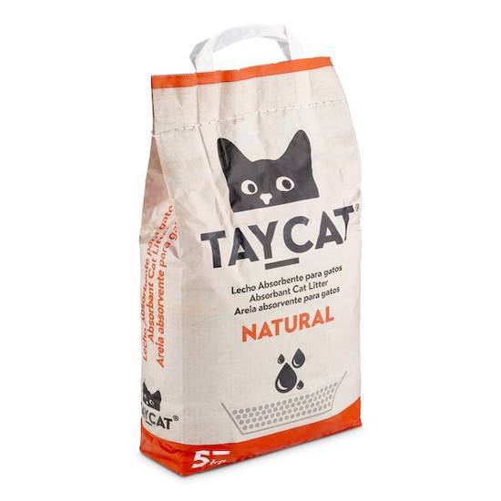 Arena para Gatos Natural Taycat Bolsa 5 Kg