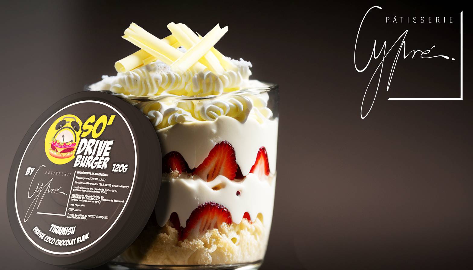 Tiramisu Fraise