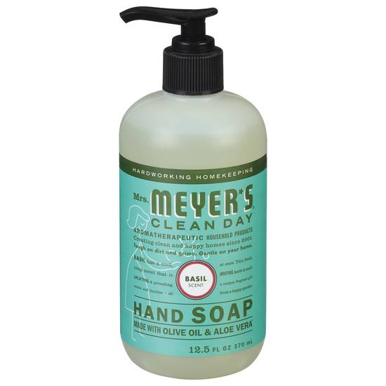 Mrs. Meyer's Clean Day Basil Scent Liquid Hand Soap (12.5 fl oz)