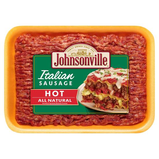 Johnsonville All Natural Hot Italian Sausage