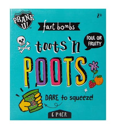 Toots 'N Poots Mystery Fart Bombs Box 6-Pack
