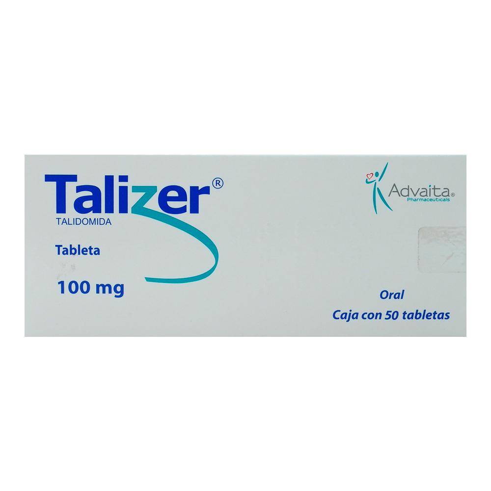Serral talizer talidomida tabletas 100 mg (50 un)