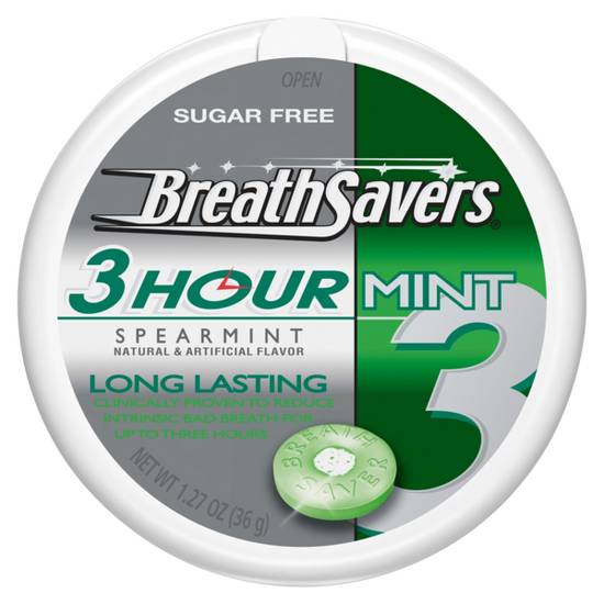 Breath Savers 3 Hour Spearmint Mints 1.1oz