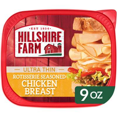 Hillshire Farm Ultra Thin Rotisserie Seasoned Chicken Breast