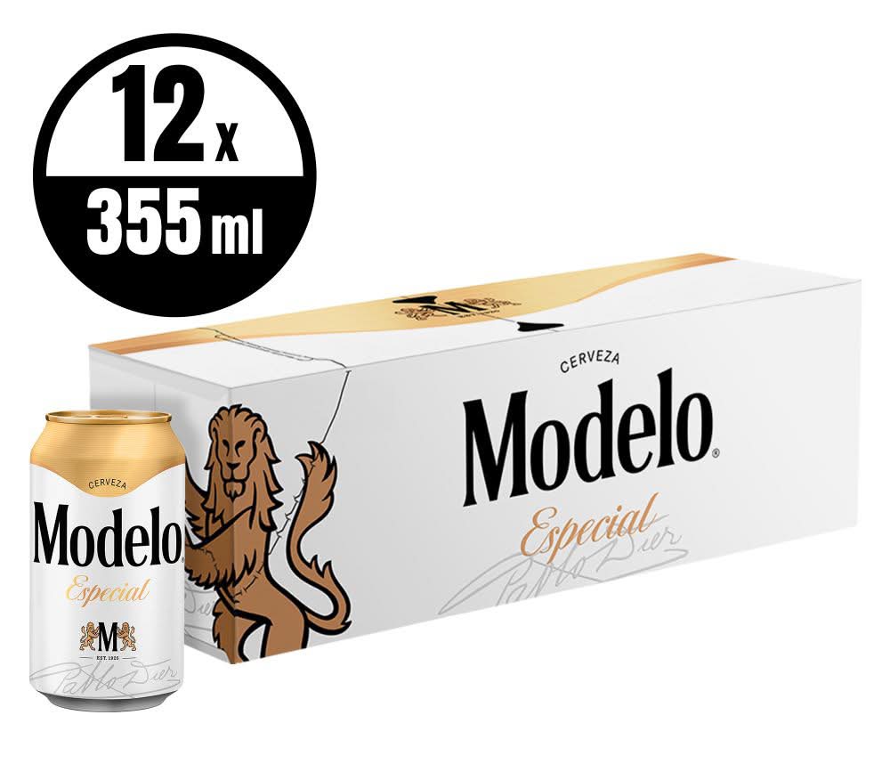 Modelo · Especial cerveza tipo pilsner (12 x 355 ml)