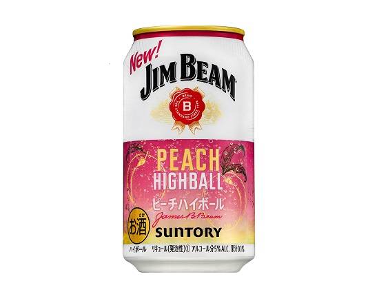 406407：サントリー ジムビームハイボール ピーチハイボール 350ML缶 / Jim Beam High Ball, Can, Peach Highball, × 350ml